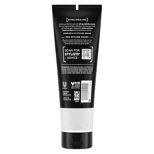 TRESemmé Hair Gel Ultra Hold Maximum Hold 24H Frizz Control 9 oz