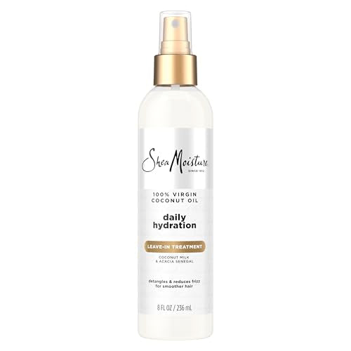 Shea Moisture 100% Virgin Coconut Oil Leave-in Treatment, 8 Ounce