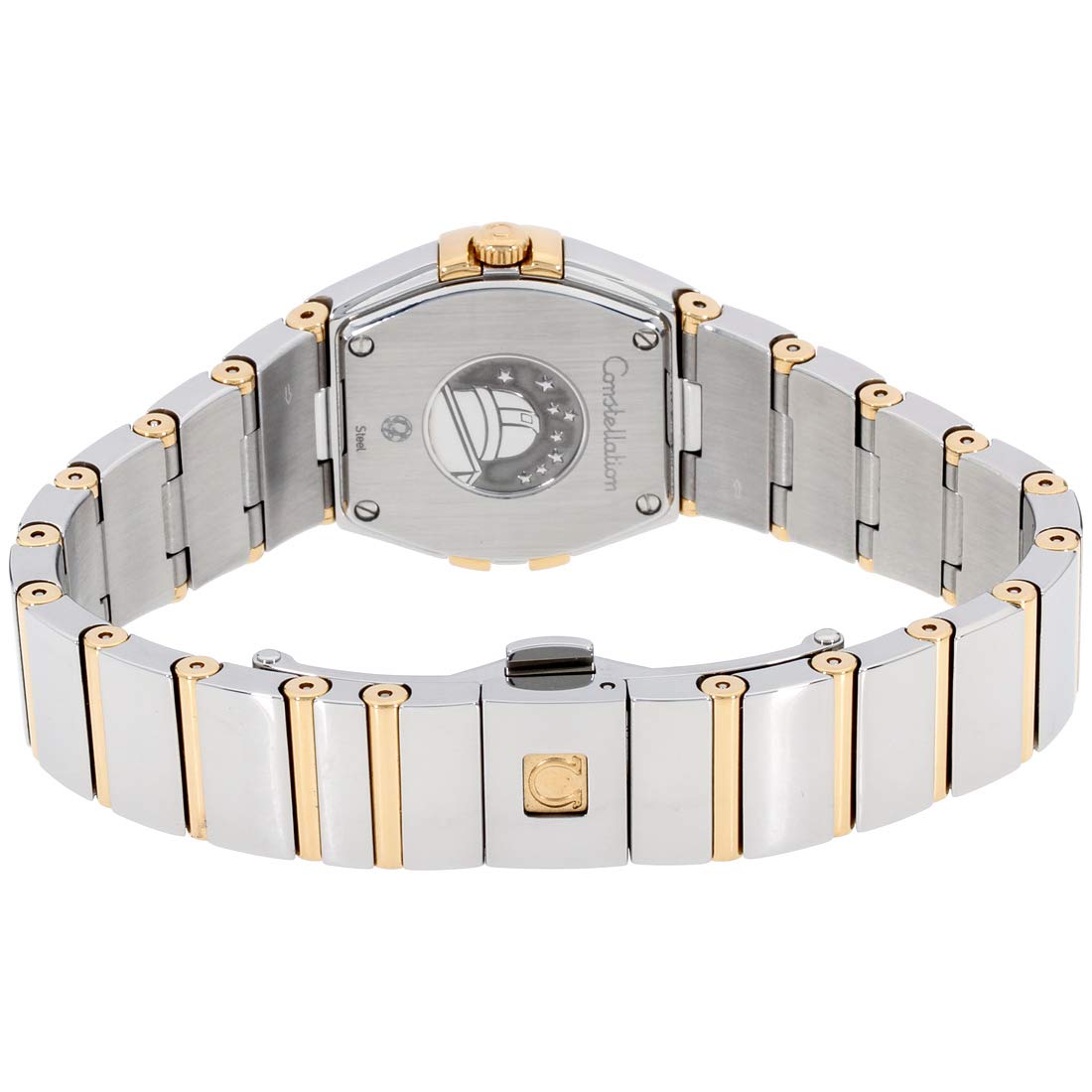 Omega Constellation Mother of Pearl Dial Stainless Steel and Gold Ladies Watch 123.20.24.60.05.004