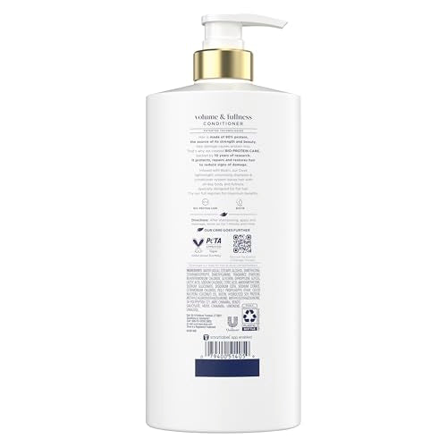 Dove Volume & Fullness Conditioner, Volumizing for Thin Hair + Biotin 28oz