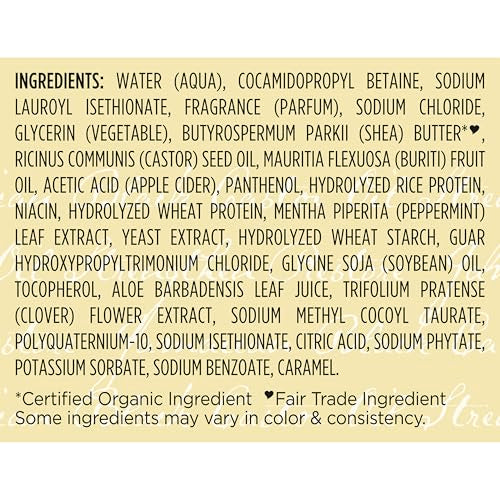 Shea Moisture Strengthen and Restore Shampoo for Damaged Hair 100% Pure Jamaican Black Castor Oil Cleanse and Nourish 13 oz