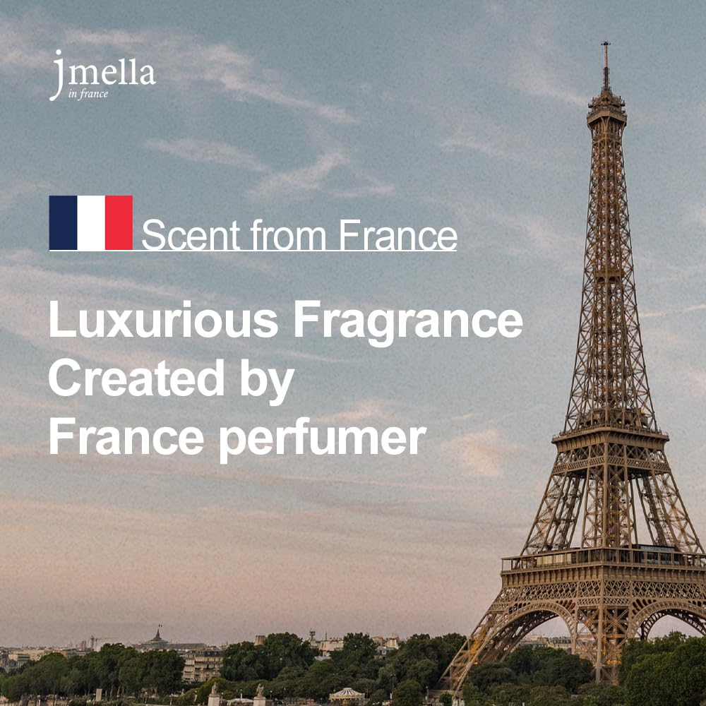 jmella in France Queen 5 Body Lotion luxury fragrance made by French perfumer 16.9 FL oz.-7 kinds of Paraben free(12 Chemical free)-30 batonic nature ingredients-