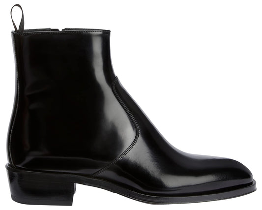 Giuseppe Zanotti, Ludhovic Boots Leather, 6, Black