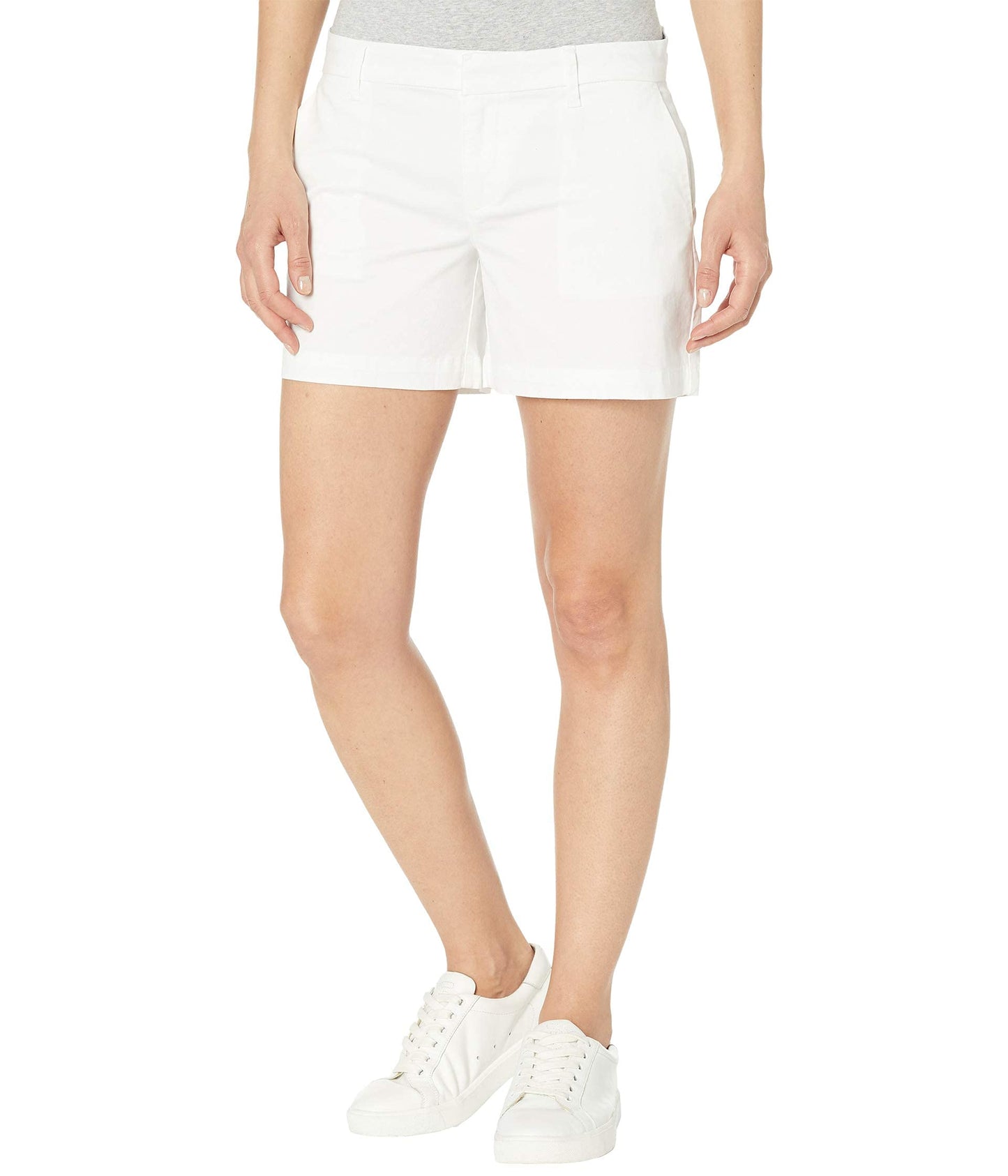 Tommy Hilfiger Women's Hollywood 5" Chino Short, White, 8