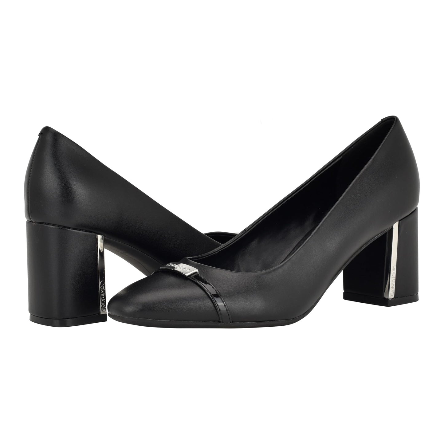Calvin Klein Women's Unesta Pump, Black 001, 6.5