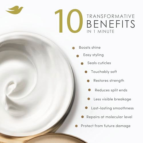Dove Hair Intensive Repair 10-in-1 Serum Mask for Damaged Hair, 9.2 fl oz