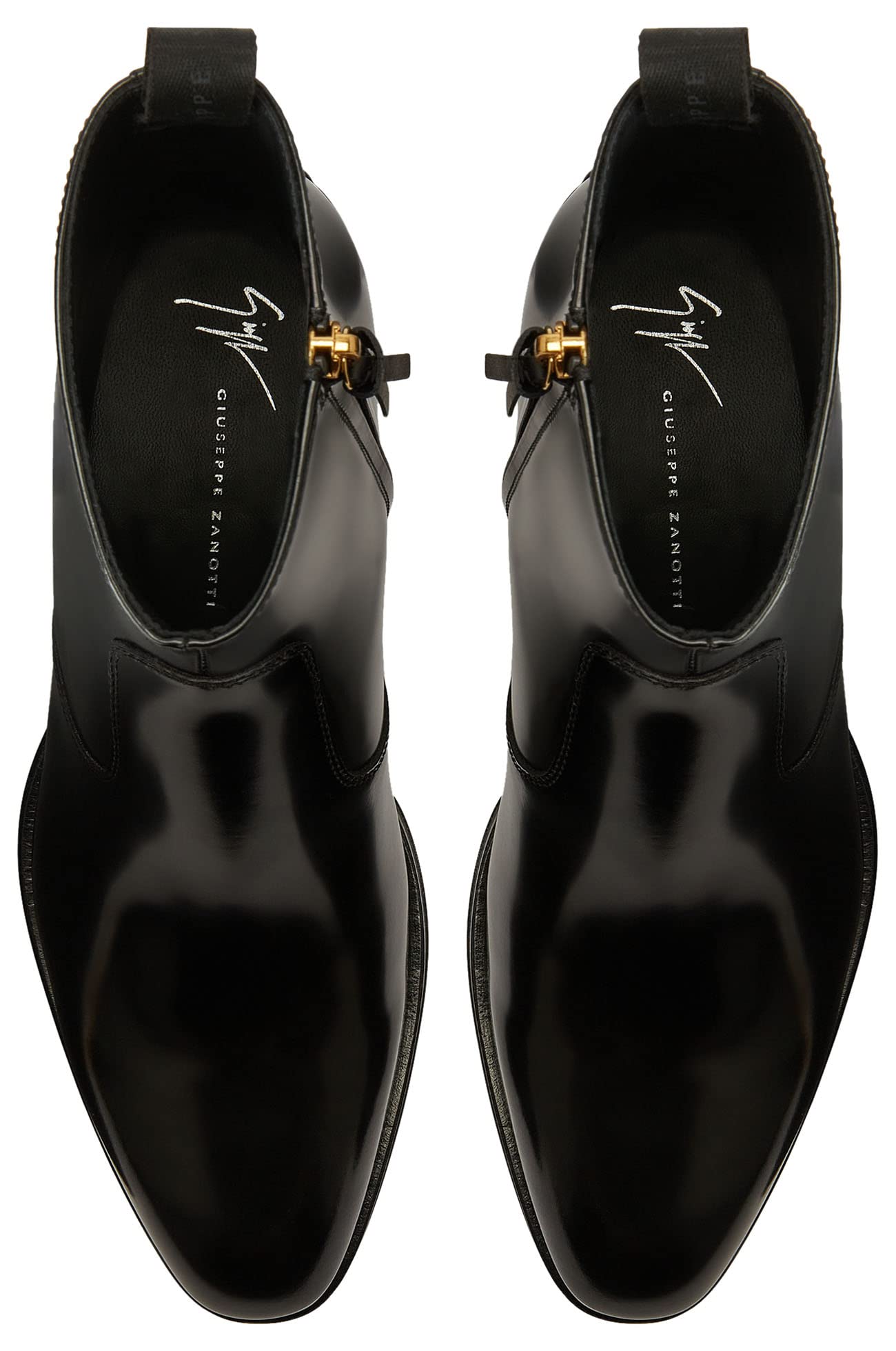Giuseppe Zanotti, Ludhovic Boots Leather, 6, Black