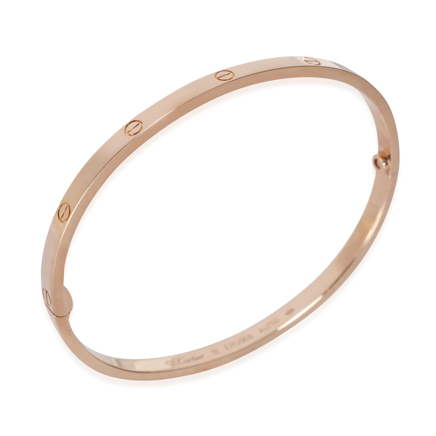 Cartier, Pre-Loved Love Bracelet, 18 cm, Rose Gold