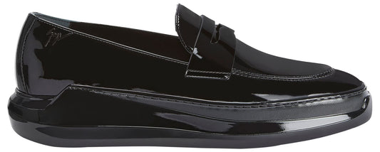 Giuseppe Zanotti, Conley Glam Loafers Fabric, 8, Black