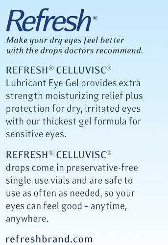 Refresh Celluvisc Lubricant Eye Gel Single-use Containers 30 Ea (Pack of 3)