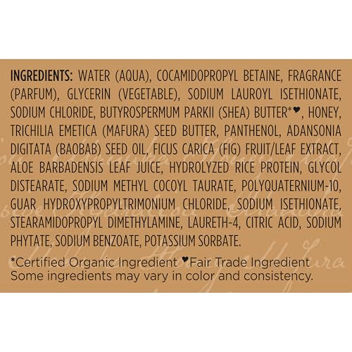 Shea Moisture Intensive Hydration Shampoo for Dry, Damaged Hair Manuka Honey and Mafura Oil Sulfate-Free 13 oz