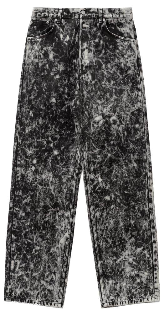 Dries Van Noten, Mens 00670-Pine 7455 M.W.Pants, 34, Black