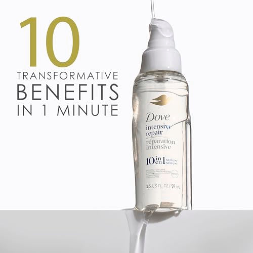Dove Intensive Repair Serum for Damaged Hair with Amino Serum 3.3oz