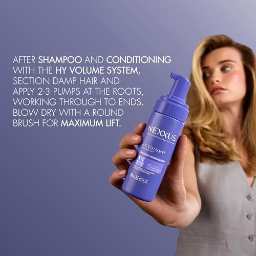 Nexxus HY-VOLUME™ Mousse Cloud Foam for Weightless Lift 5.5 fl oz