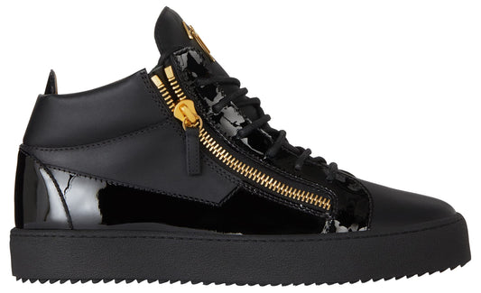 Giuseppe Zanotti, Kriss Mid-top sneakers, 9.5, Black