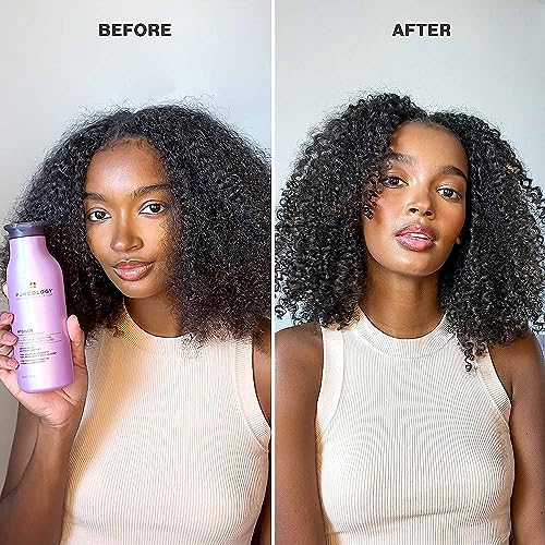Pureology Hydrate Moisturizing Shampoo | Softens and Deeply Hydrates Dry Hair | For Medium to Thick Color Treated or Natural Hair | Sulfate Free Shampoo | Vegan