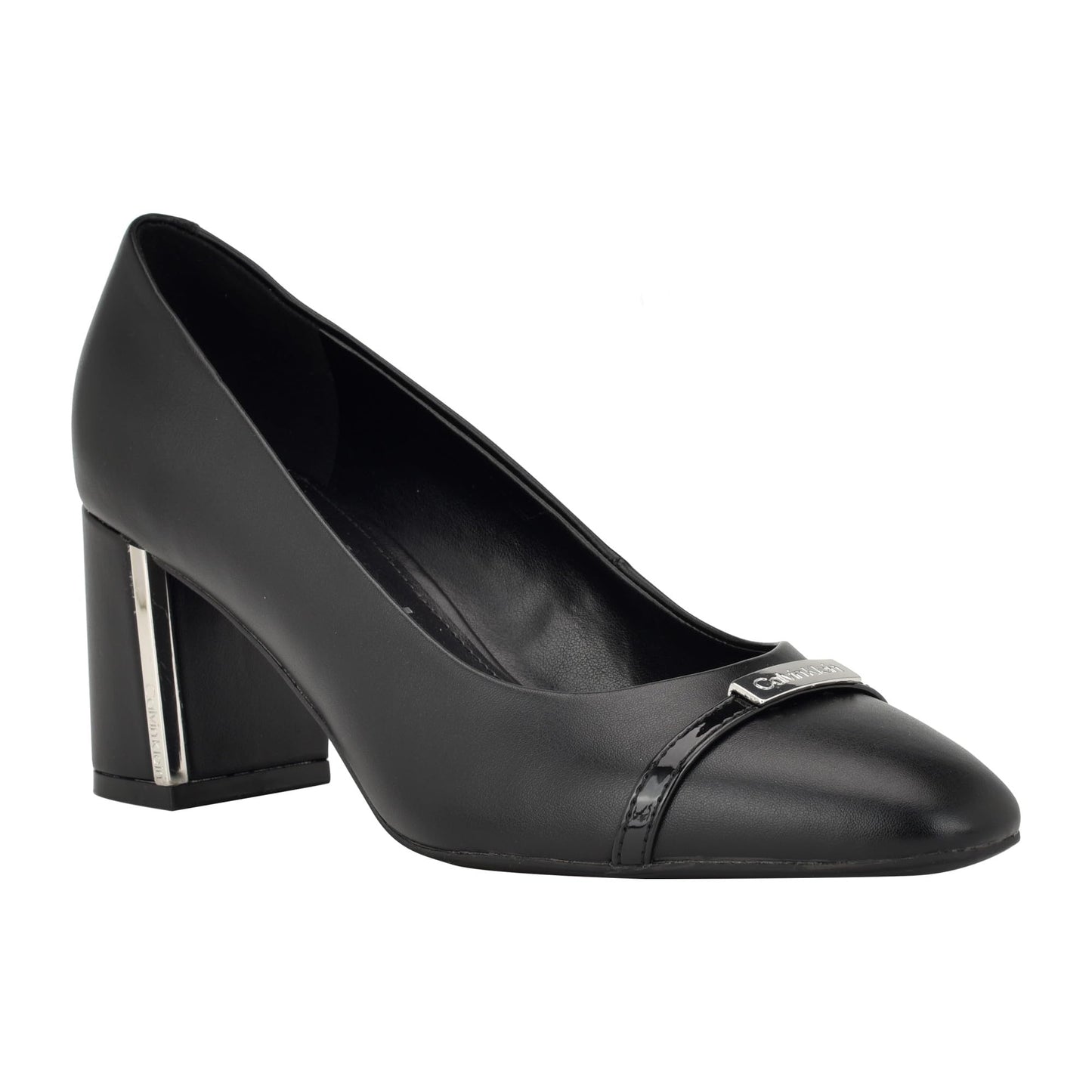 Calvin Klein Women's Unesta Pump, Black 001, 6.5