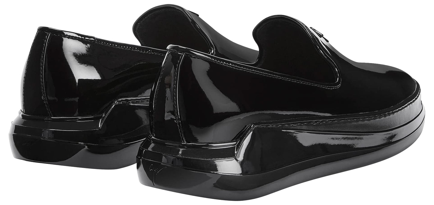 Giuseppe Zanotti, Conley Loafers Fabric, 12, Black