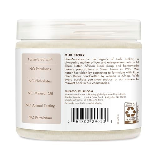 SheaMoisture 100% Virgin Coconut Oil for Hair, Body, Skin Moisture 14.5oz
