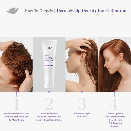 Dove Derma Scalp Density Boost Conditioner For Hair Loss And Breakage 9oz
