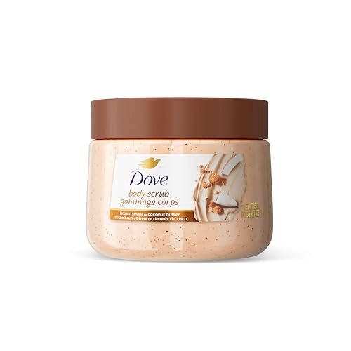 Dove Body Scrub Brown Sugar & Coconut Butter, 15 oz