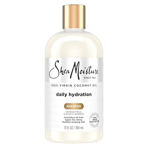 SheaMoisture Daily Hydration Shampoo 100% Virgin Coconut Oil 13oz