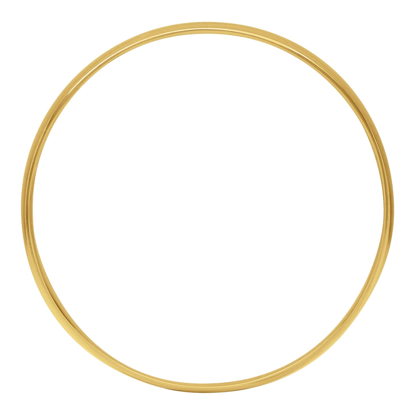 4MM Solid Gold Men's Wedding Band - Lightweight Wedding Ring for Men; 10K Yellow Gold Jewelry; Plain Mens Wedding Band; Comfortable Classic Gold Rings for Men, Size 10, by Brilliant Expressions