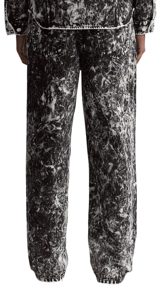 Dries Van Noten, Mens 00670-Pine 7455 M.W.Pants, 34, Black
