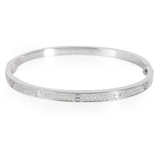 Cartier, Pre-Loved Love Bracelet, 16 cm, White Gold