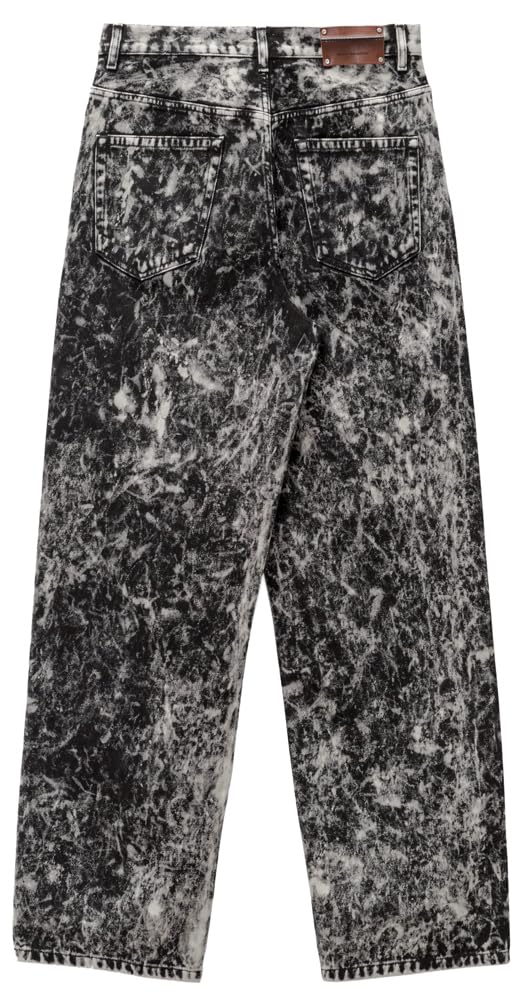 Dries Van Noten, Mens 00670-Pine 7455 M.W.Pants, 34, Black