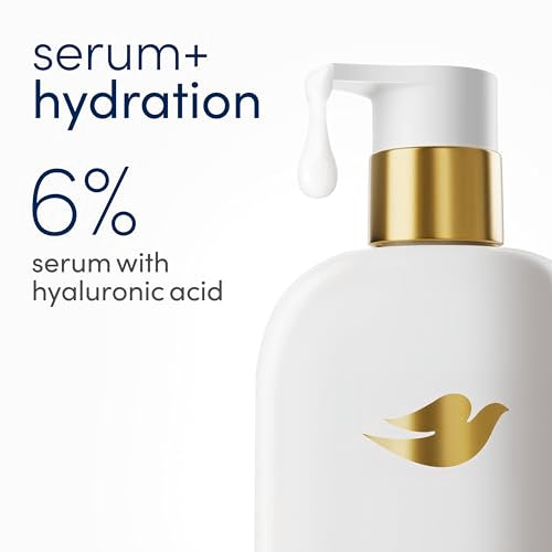 Dove Serum Body Wash Hydration Boost with Hyaluronic Acid, 18.5 oz