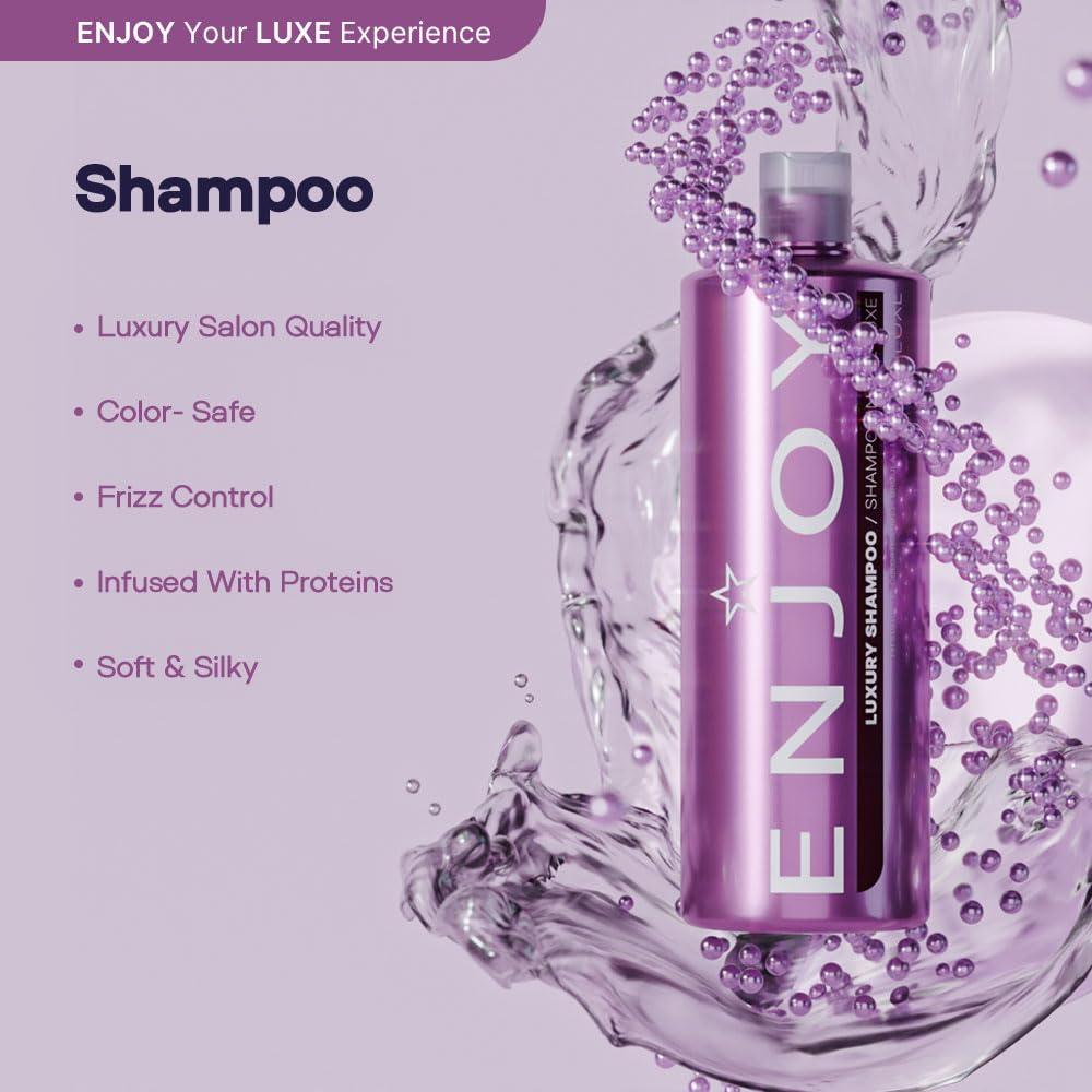 Enjoy Sulfate Free Luxury Shampoo, 10.1 Fl Oz