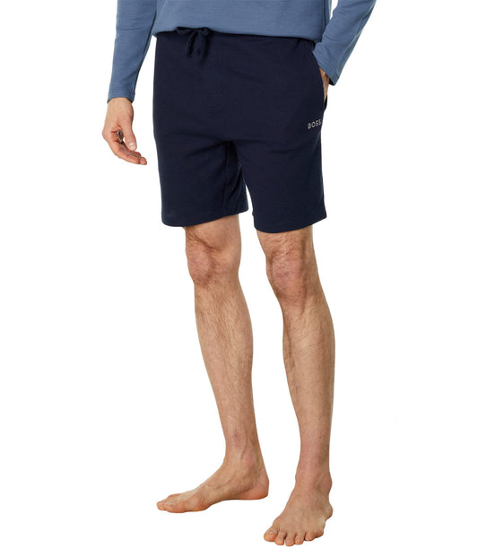 Waffle Contrast Logo Lounge Shorts