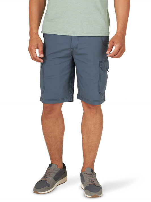 Lee Men's Extreme Motion Crossroad Cargo Short, Slate, 34