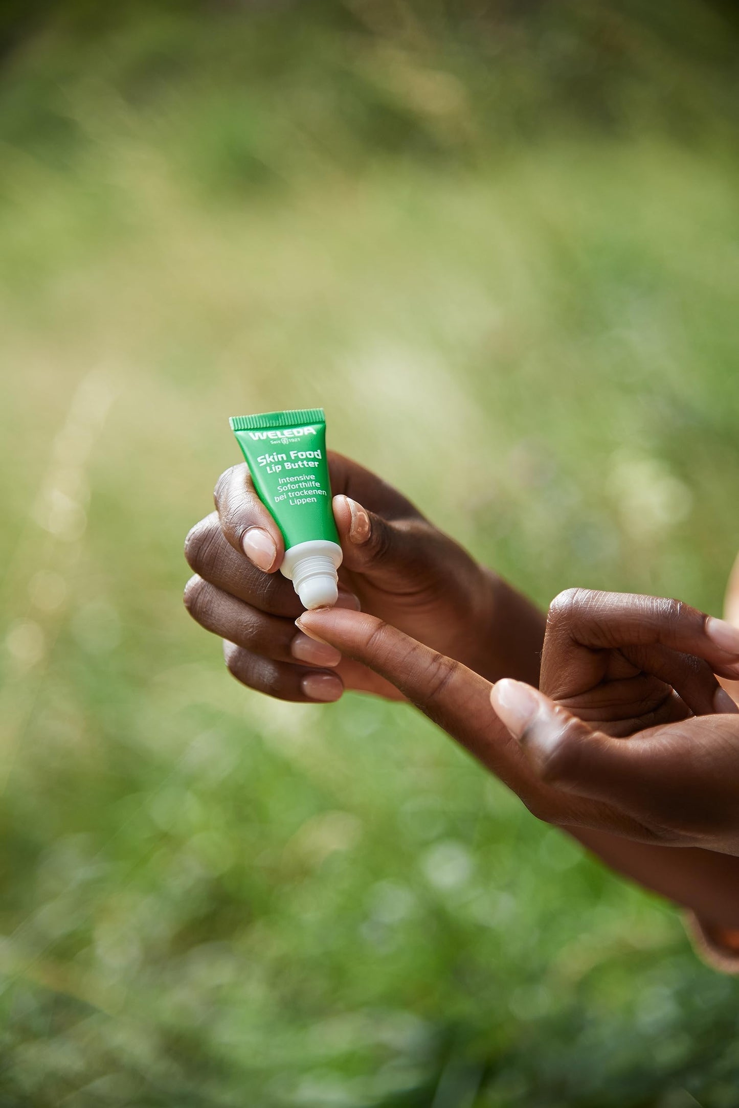 Weleda Skin Food Lip Butter, 0.27 Ounce, Plant Rich Moisturizing Lip Care with Sunflower Seed Oil, Chamomile and Calendula