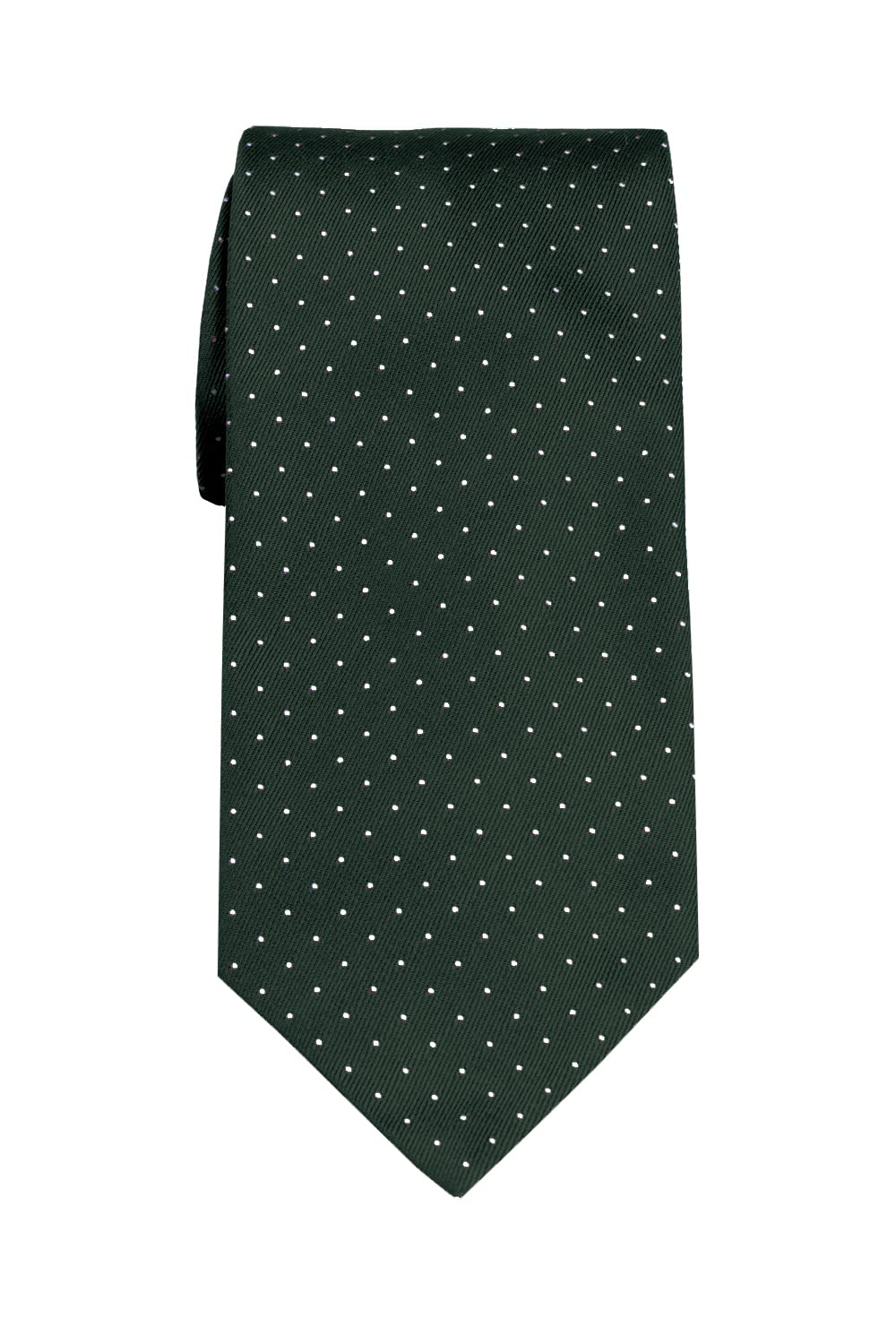 Remo Sartori Made in Italy Men's Gradients Dots Necktie, 3.34'' Width, 100% Silk (Green)