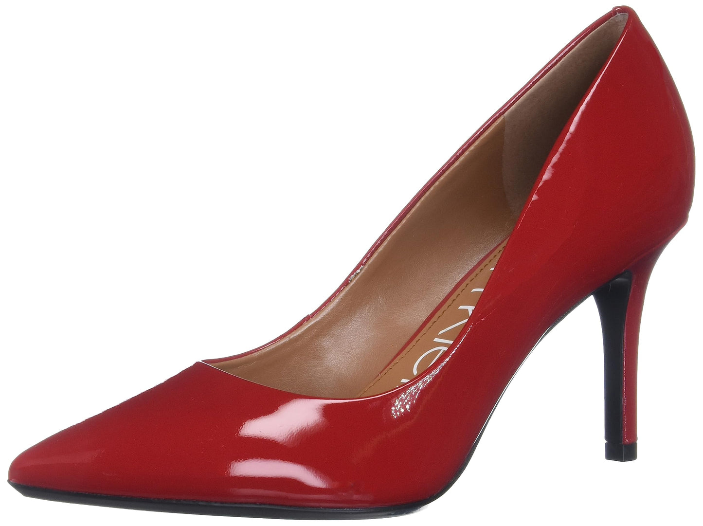 Calvin Klein Women's Gayle Pump, Crimson Red, 7