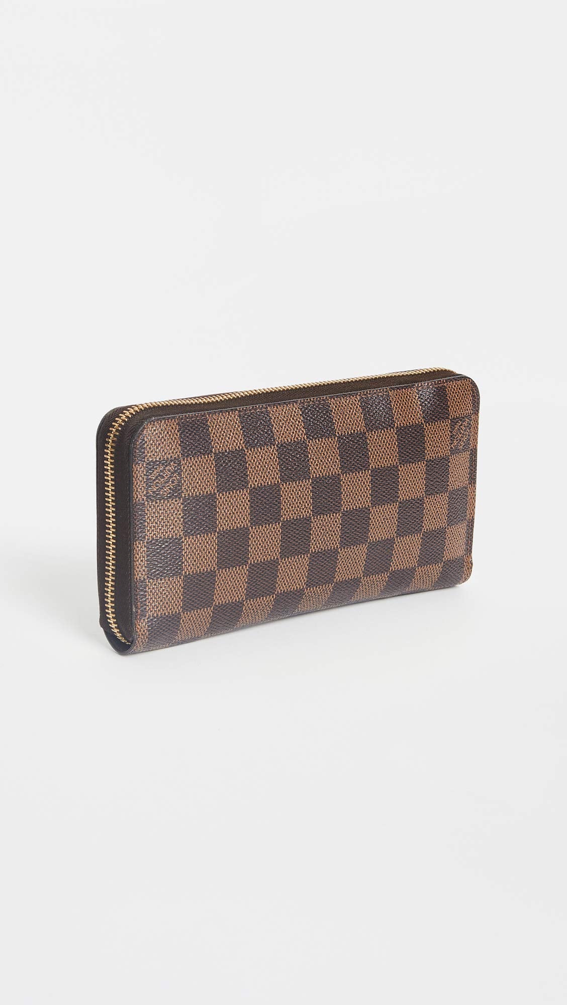 Louis Vuitton Women's Pre-Loved Zippy Wallet, Damier Ebene, Brown, One Size