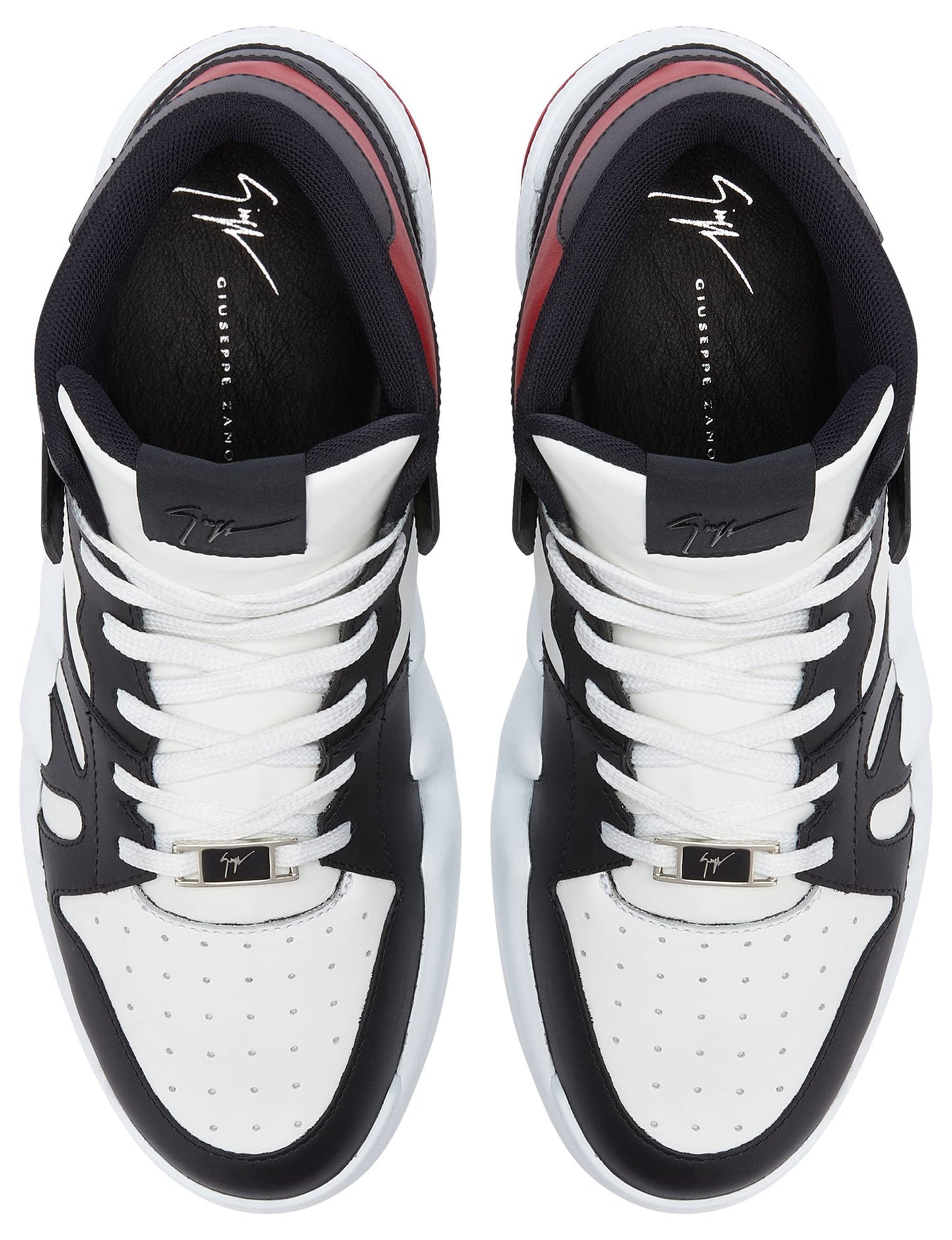 Giuseppe Zanotti, TALON Mid-top sneakers, 11, Red
