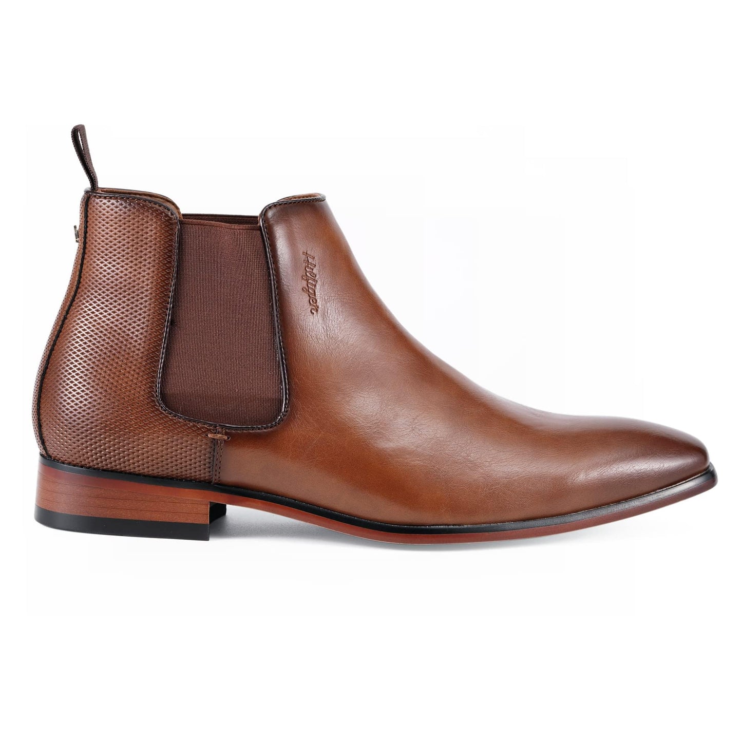 Tommy Hilfiger Mens Sesame Boot Medium Brown Burnished 9M