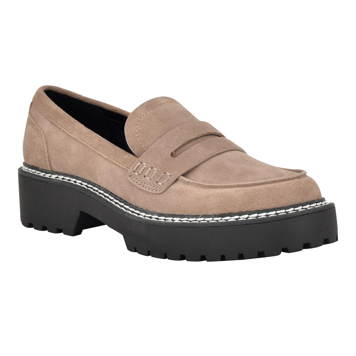 Calvin Klein Women's Suzie Loafer, Taupe 240, 8