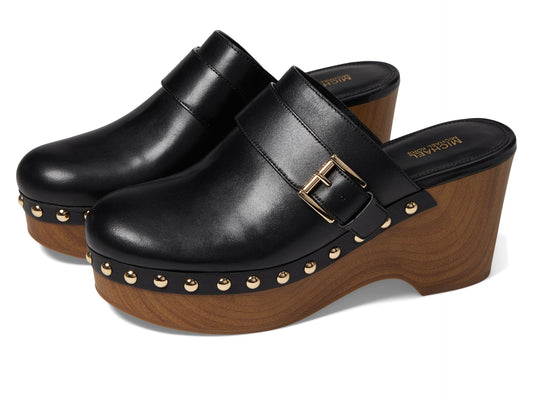 Michael Kors Rye Clog Black 6 M