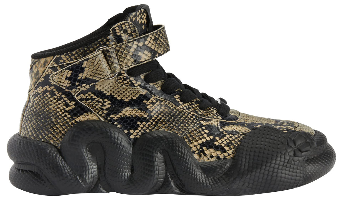 Giuseppe Zanotti, Cobra Mid-Top Sneakers Leather, 11, Black