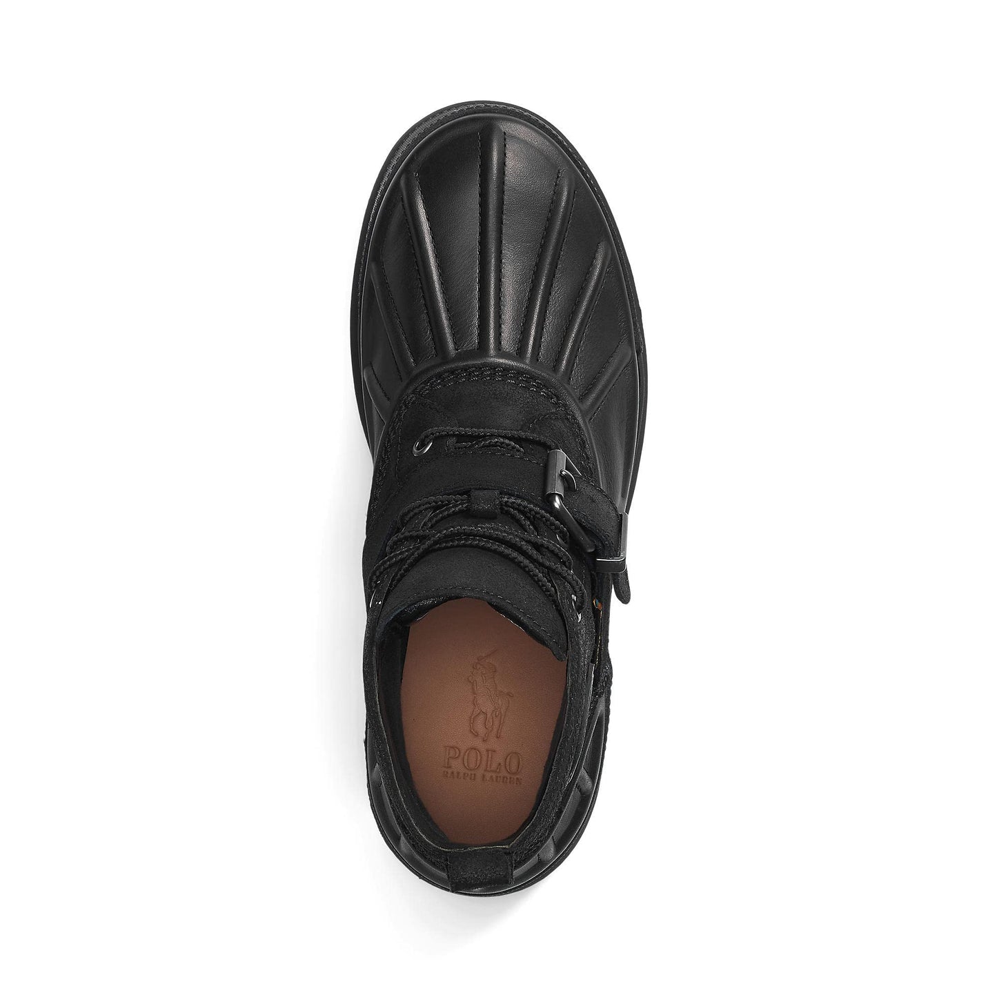 POLO RALPH LAUREN Oslo Low Boot Blacks 1 10.5 D (M)