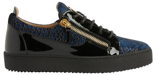 Giuseppe Zanotti, FRANKIE Low-top sneakers, 7, Blue