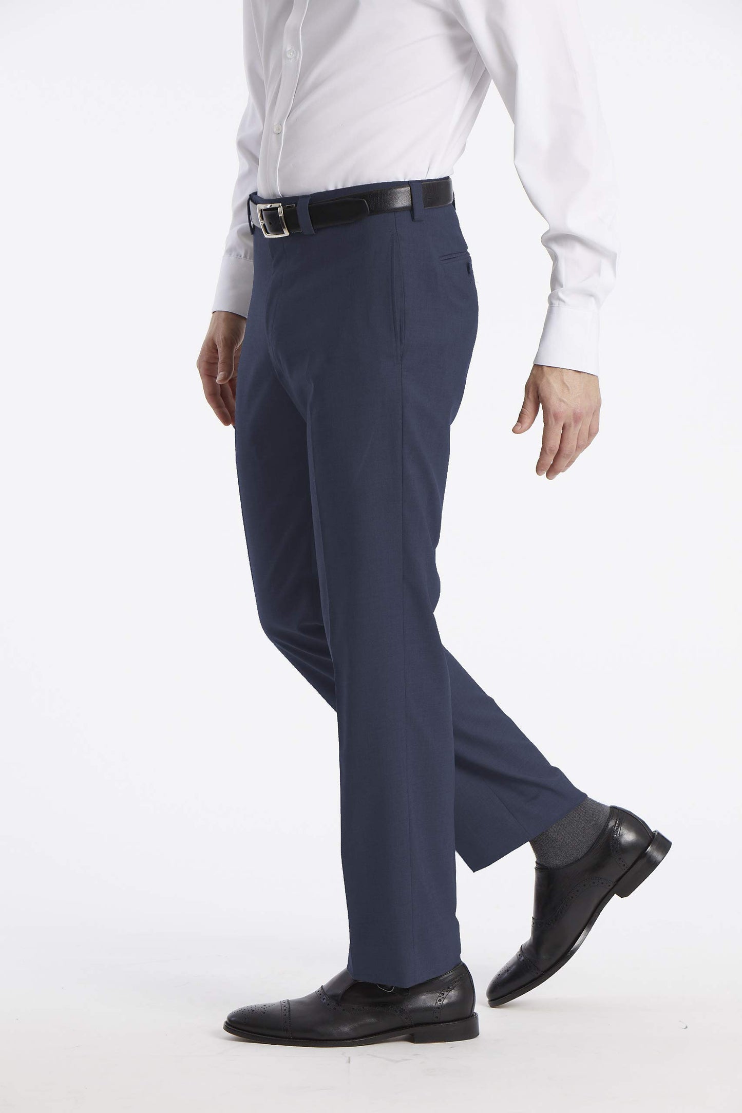 Calvin Klein Men's Modern Fit Dress Pant Dark Blue