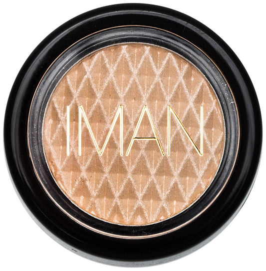 Iman Cosmetics Luxury Eye Shadow, White Gold