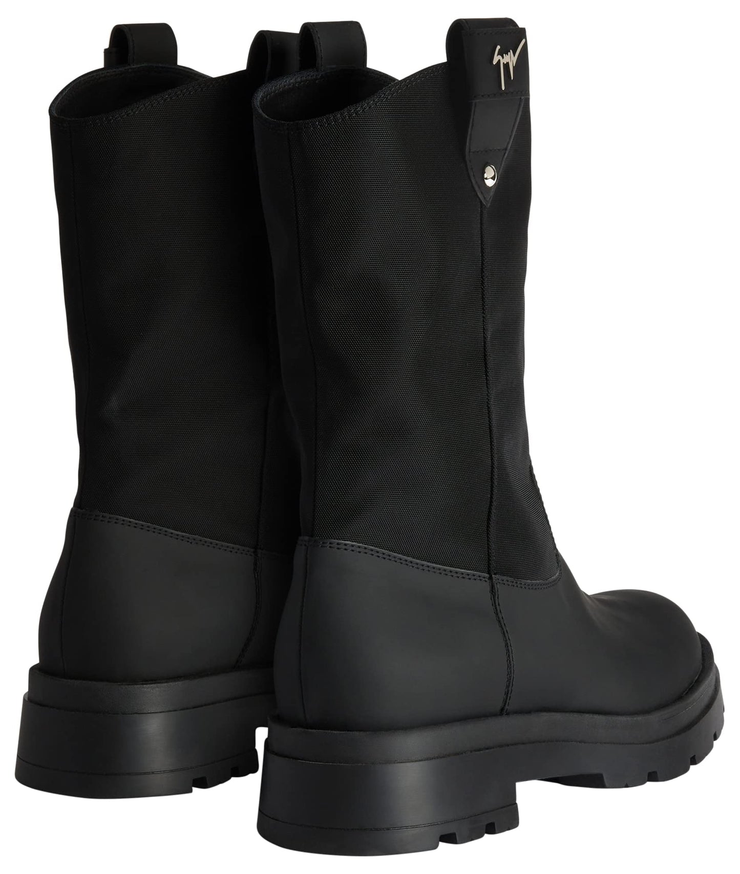 Giuseppe Zanotti, Aldrien Boots Fabric, 10, Black