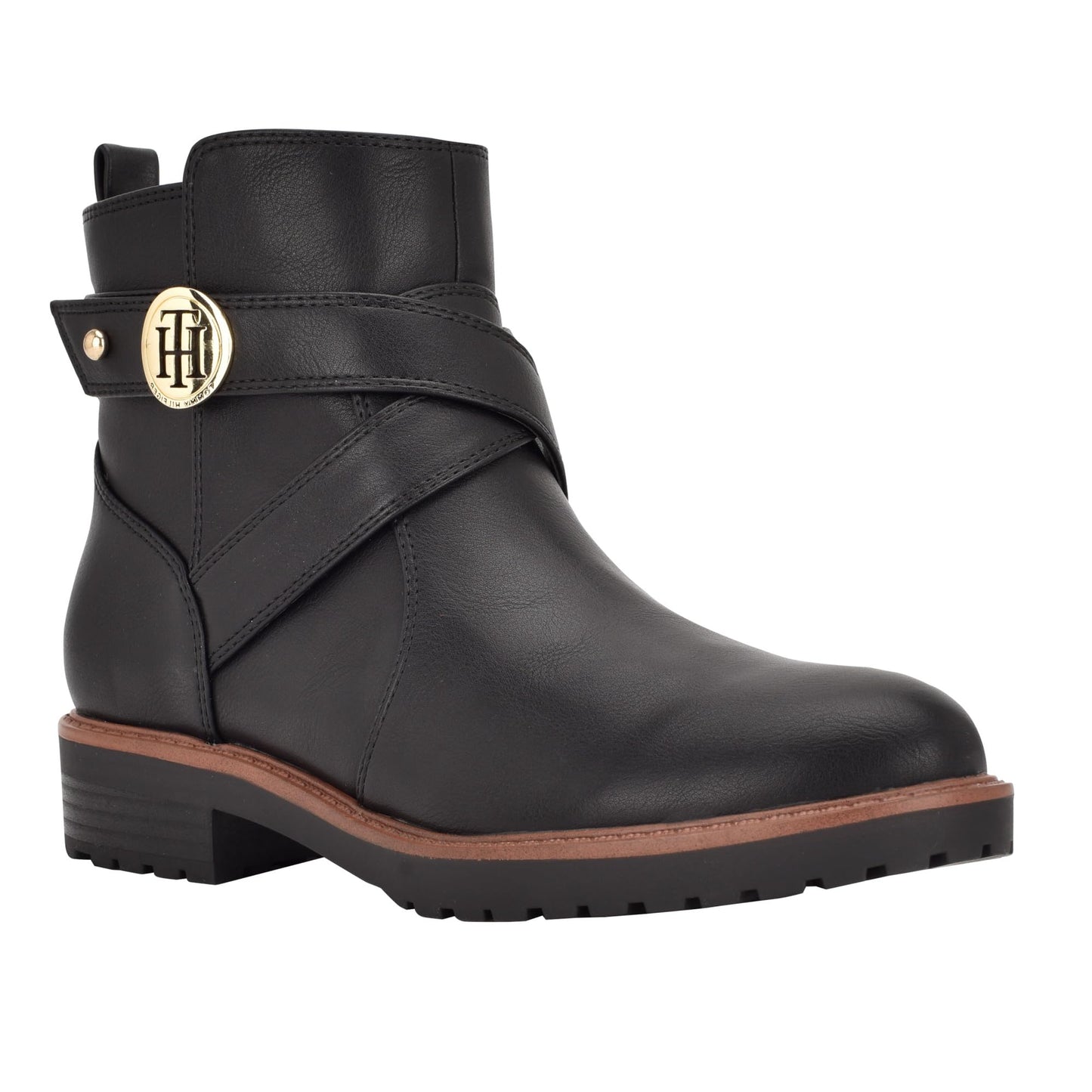 Tommy Hilfiger Women's Fennie Boot, Black 001, 7