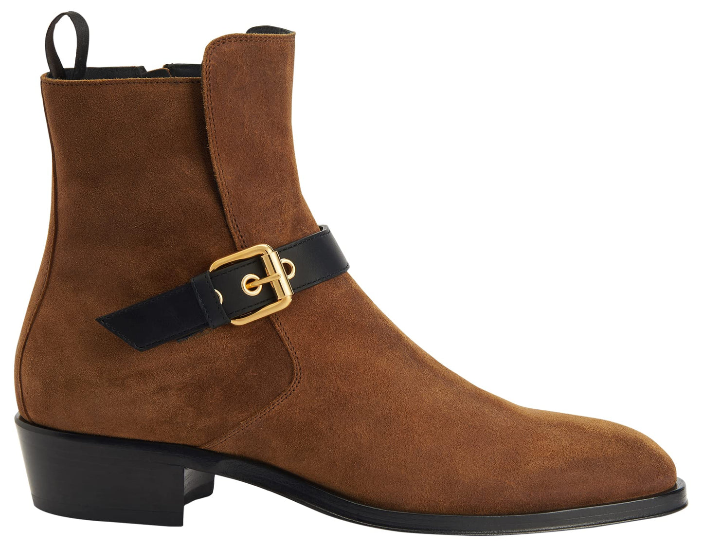 Giuseppe Zanotti, Jhonny Boots Velour, 10, Brown